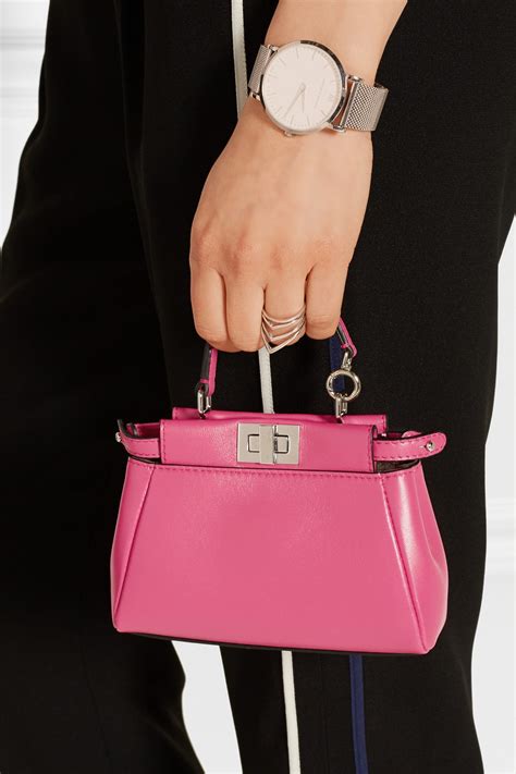 pink Fendi bag